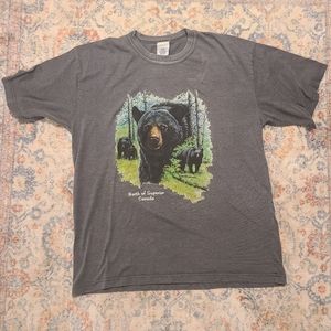 Vintage 90s Bear Graphic Tee Size:XL